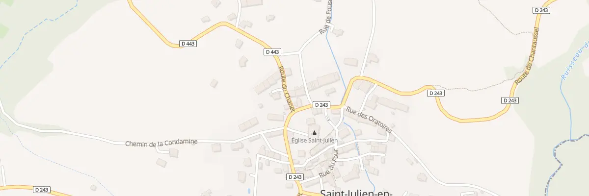 Plan du 5048 Saint Julien à Saint-Julien-en-Champsaur