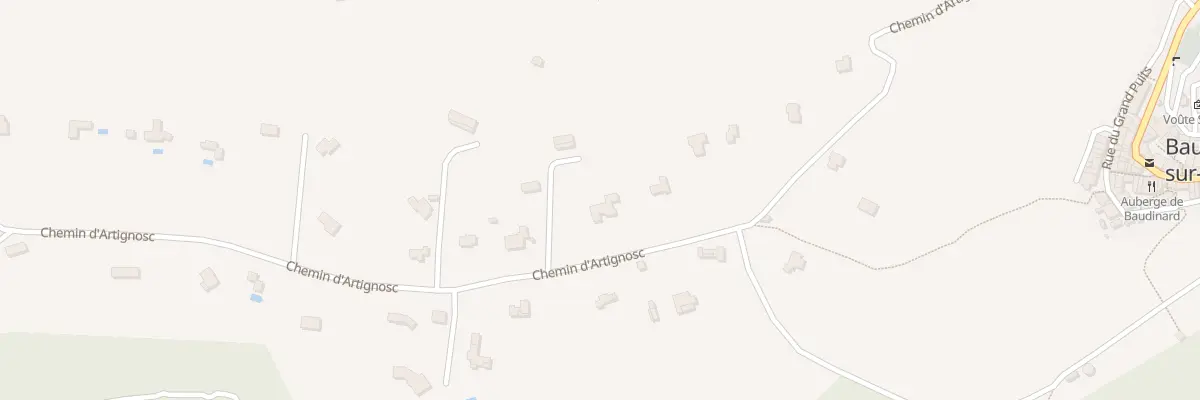 Plan du 740 Che d’Artignosc à Baudinard-sur-Verdon