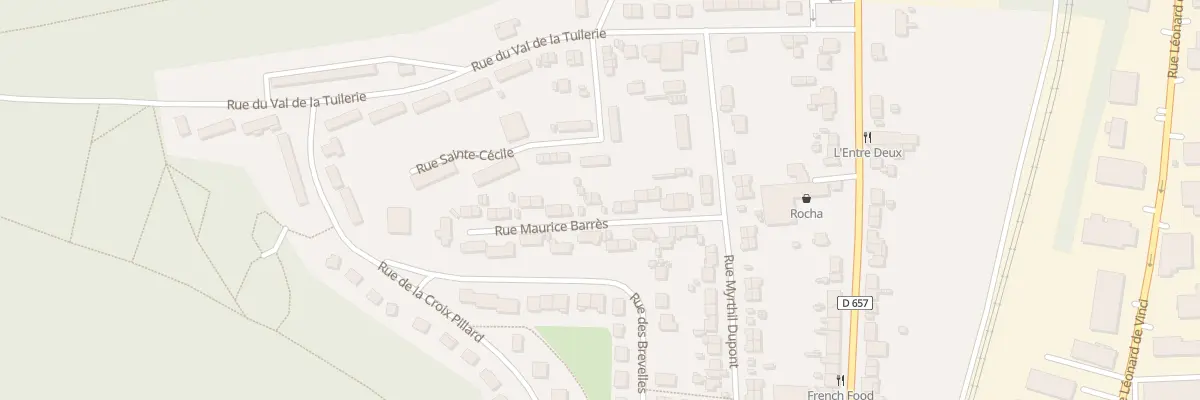 Plan du 14 Rue Maurice Barrés à Pompey