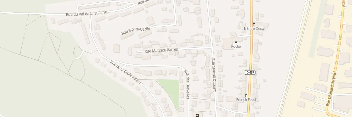 Plan du 17 Rue Maurice Barrés à Pompey