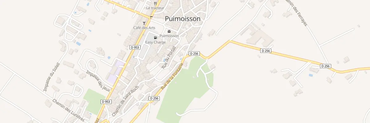 Plan du 5321 Qua de la Fontaine à Puimoisson