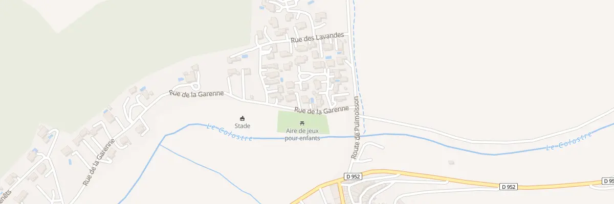 Plan du 4 Rue de la Garenne à Roumoules