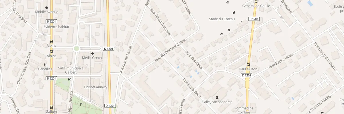 Plan du 24 Rue Louis Boch à Annecy