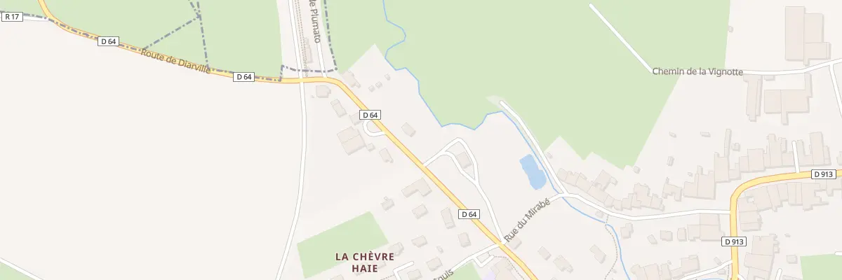 Plan du 9000 Av de Fraiture à Diarville