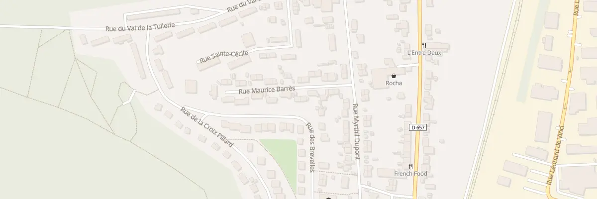 Plan du 15 Rue Maurice Barrés à Pompey