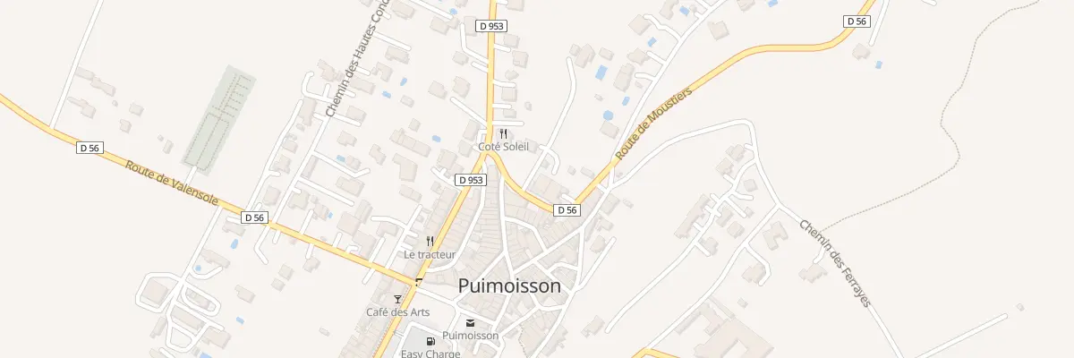 Plan du 5026 Basses Touires à Puimoisson