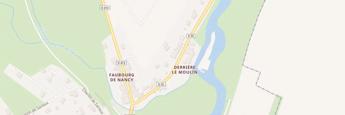 Plan du 183 Rte de Charmes à Poussay