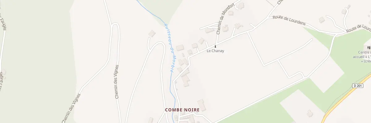 Plan du 211 Rte du Chanay à Saint-Jean-de-la-Porte