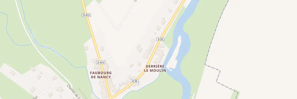 Plan du 217 Rte de Charmes à Poussay