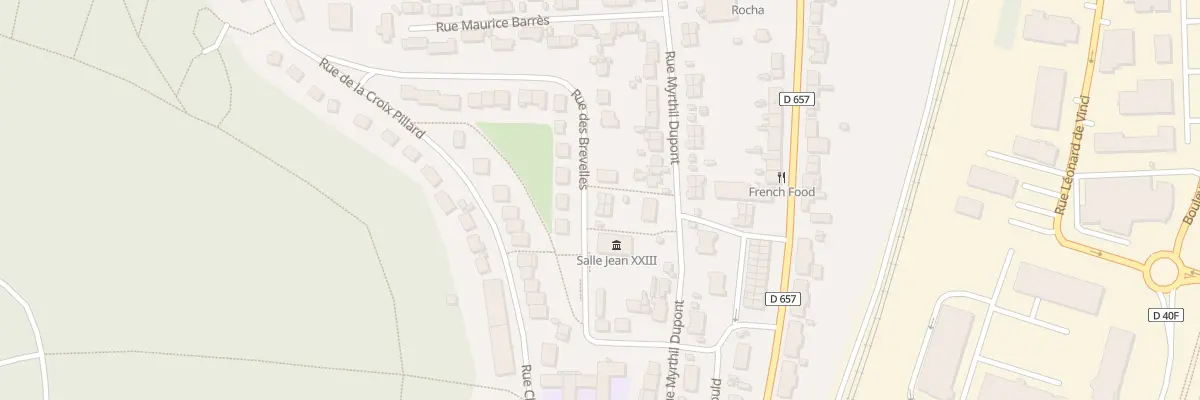 Plan du 12 Rue des Brevelles à Pompey