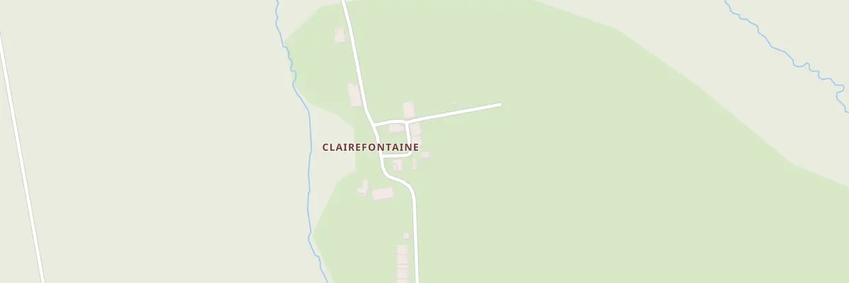 Plan du 8 Clairefontaine à Hennezel