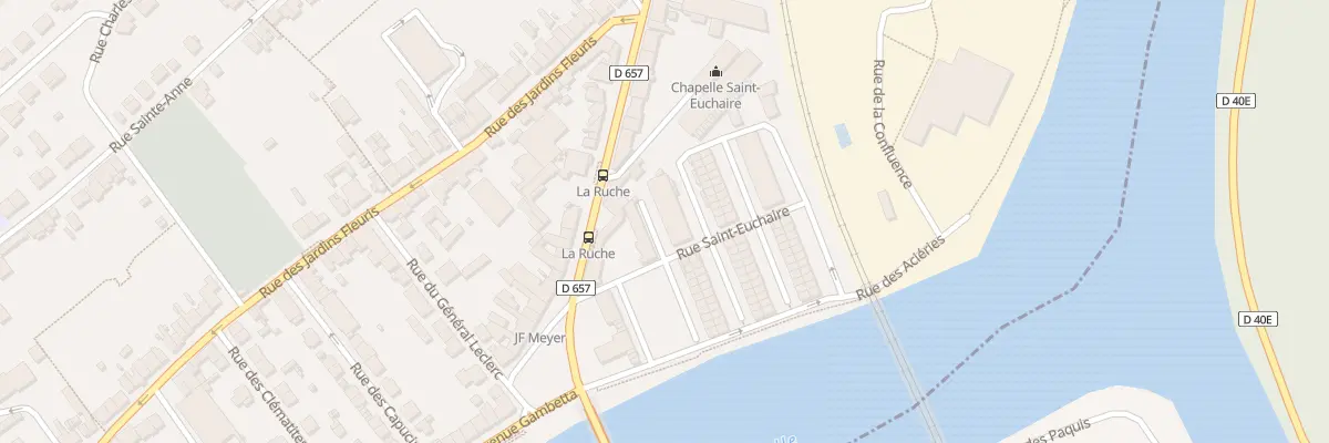 Plan du 48 All des Glycines à Pompey