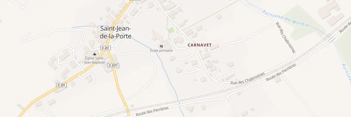 Plan du 230 Rue du carnavet à Saint-Jean-de-la-Porte
