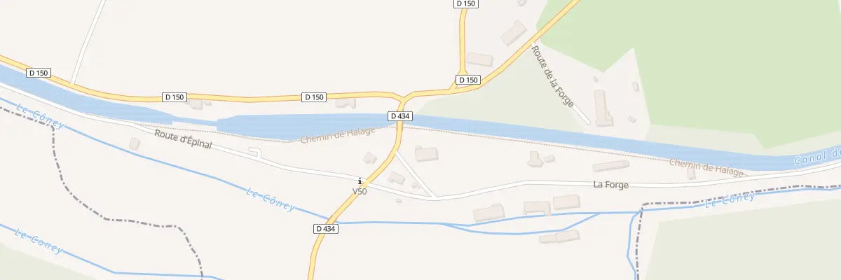 Plan du 4 Rte d’Epinal à Pont-du-Bois