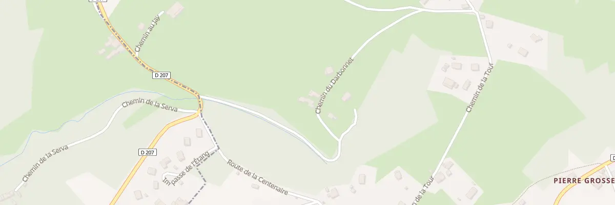 Plan du 5330F Darbonnet à Presle