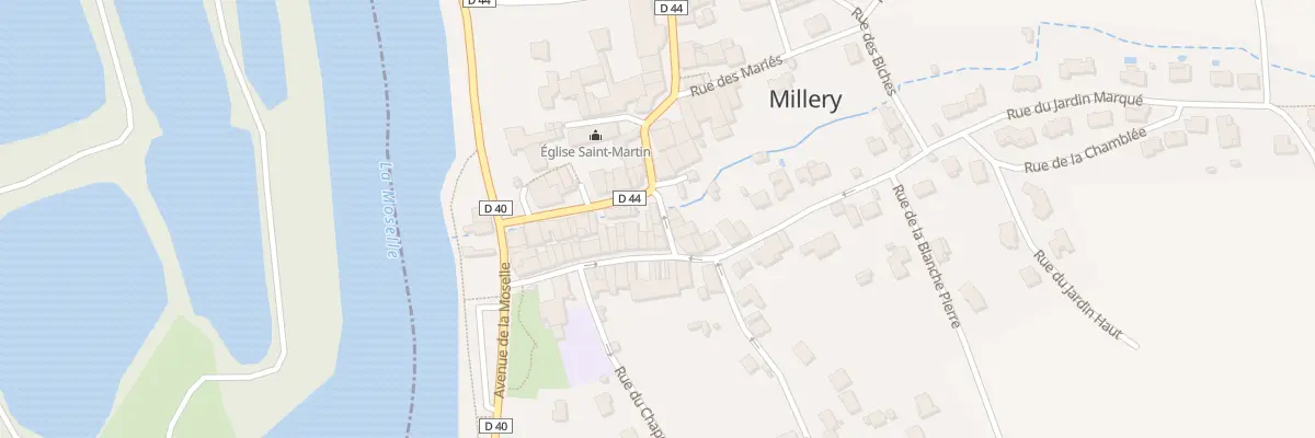 Plan du 2 Rue des Roses à Millery
