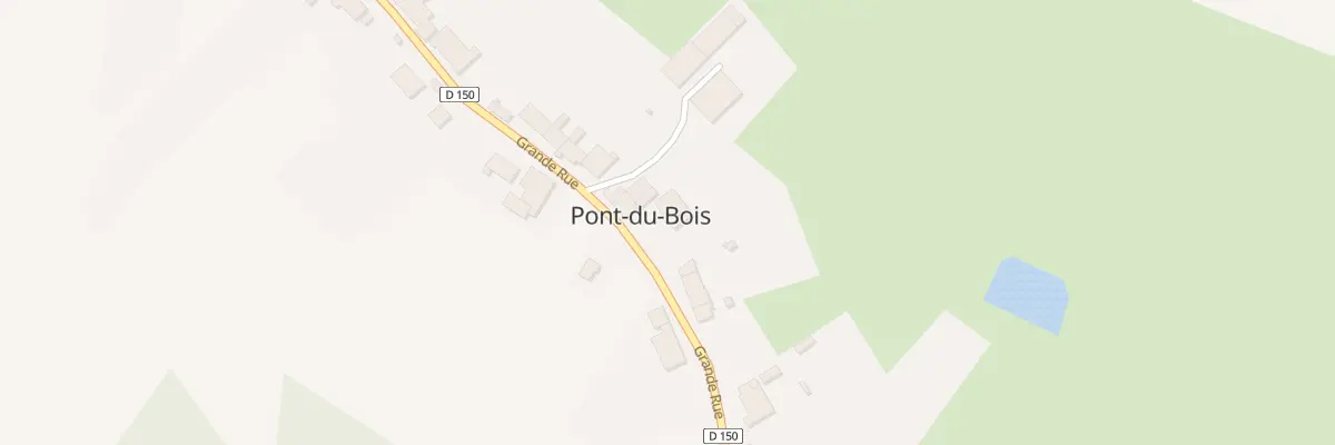 Plan du 23 Grande Rue à Pont-du-Bois