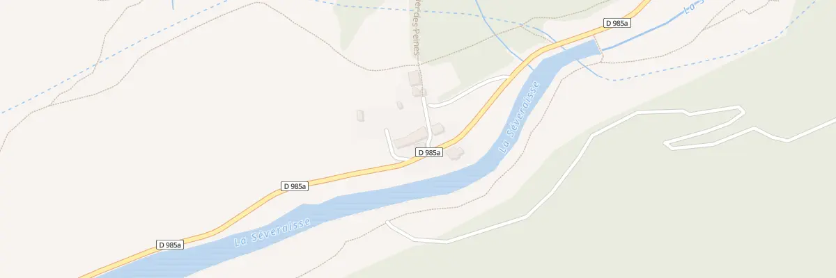 Plan du 5043 La Loubiere à Villar-Loubière