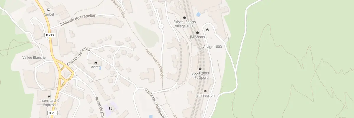 Plan du 5415 Clos des Fonds aux Deux Alpes