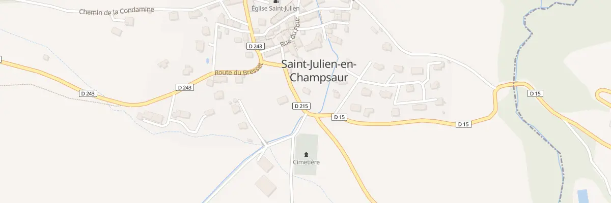 Plan du 5056A Saint Julien à Saint-Julien-en-Champsaur