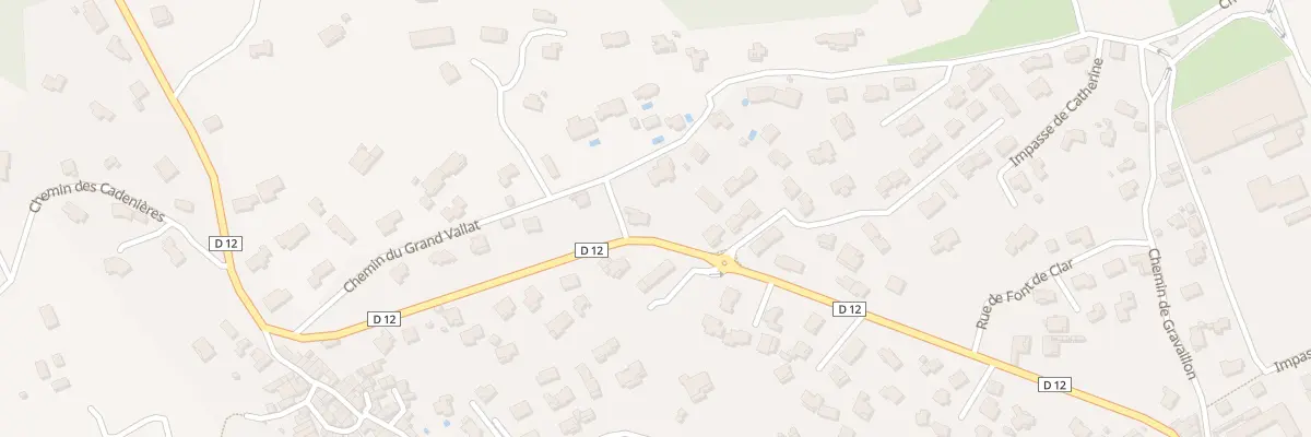 Plan du 18 Tra de Font de Reboule à Puget-Ville