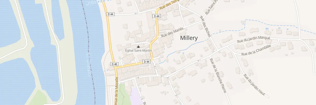 Plan du 3 Imp des Ecoles à Millery