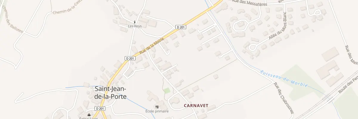 Plan du 21 Imp du Mont Charvet à Saint-Jean-de-la-Porte