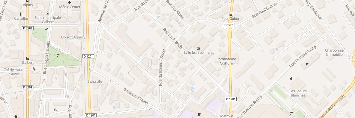 Plan du 13 Rue Louis Boch à Annecy