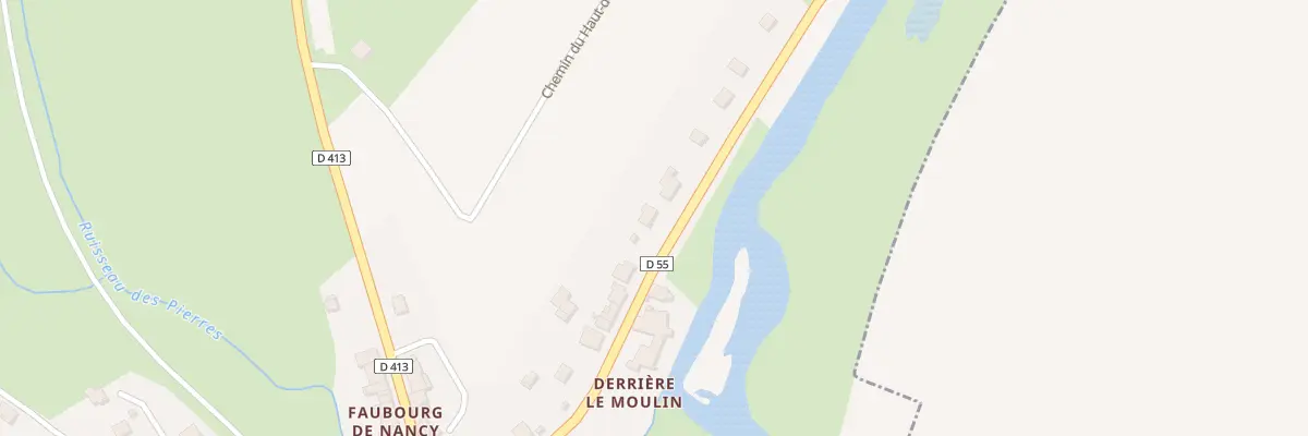 Plan du 291 Rte de Charmes à Poussay