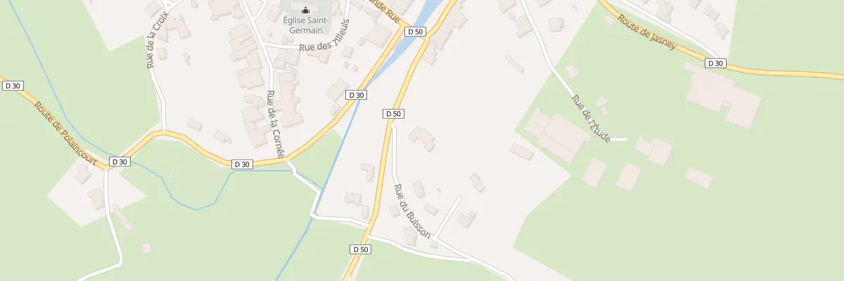 Plan du 1 Rue du Buisson à Melincourt