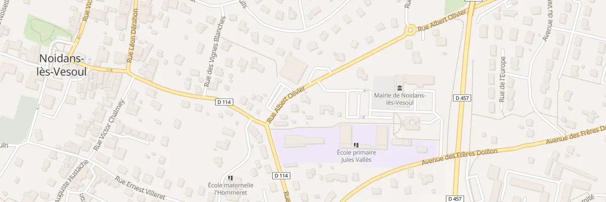 Plan du 8 Rue Albert Olivier à Noidans-lès-Vesoul