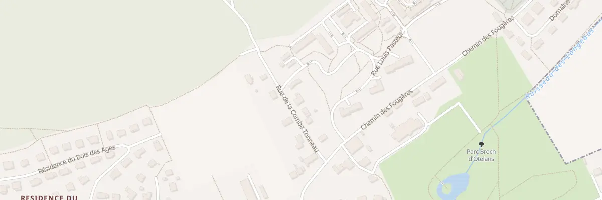 Plan du 8 Rue Combe Tonneau à Novillars