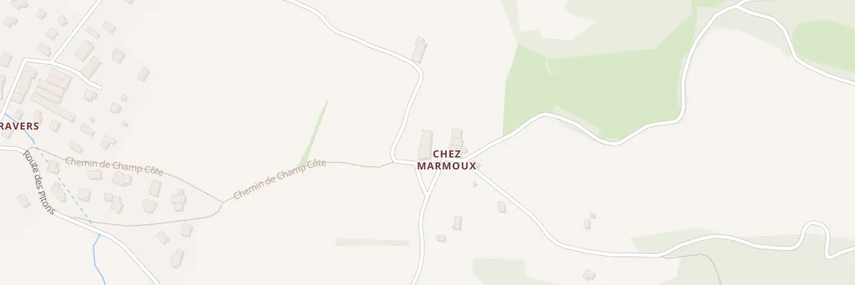 Plan du 1289 Rte des Pitons à Beaumont