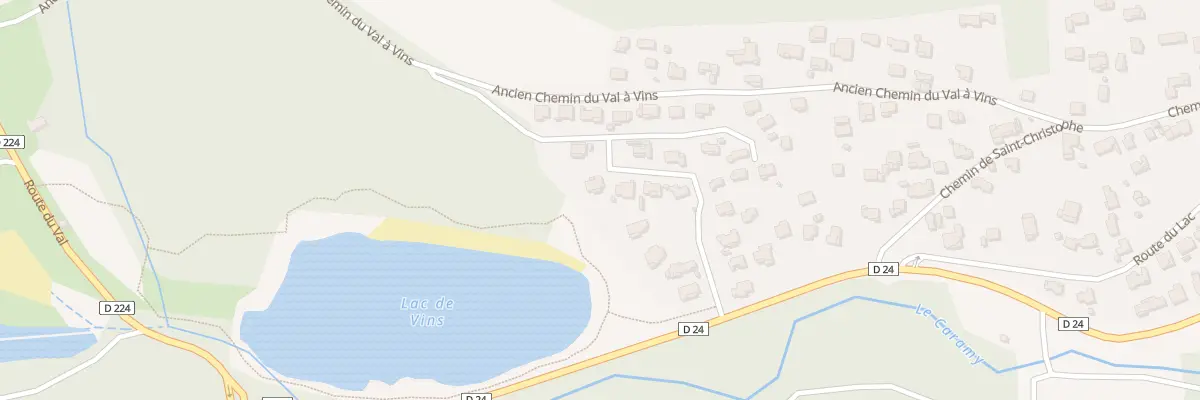 Plan du 5331 Les Beaux Quartiers à Vins-sur-Caramy
