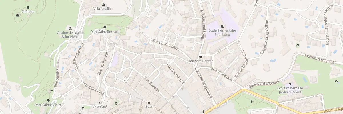 Plan du 7 Pl Bourgneuf à Hyères
