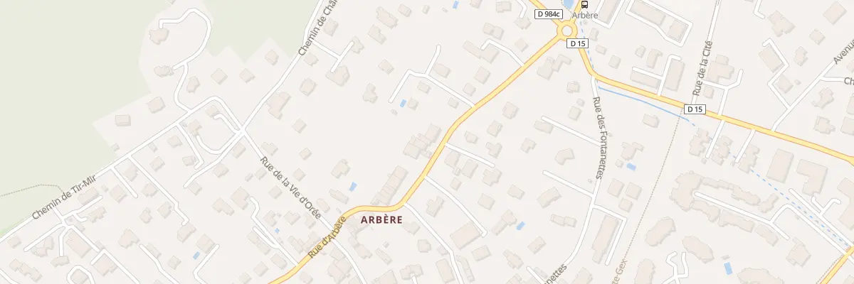 Plan du 194A Rue d’Arbère à Divonne-les-Bains