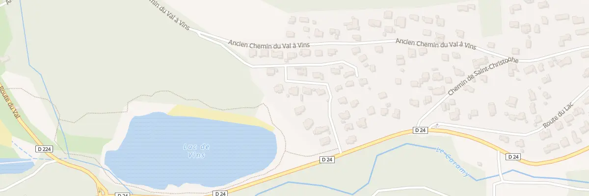 Plan du 5346 Les Beaux Quartiers à Vins-sur-Caramy