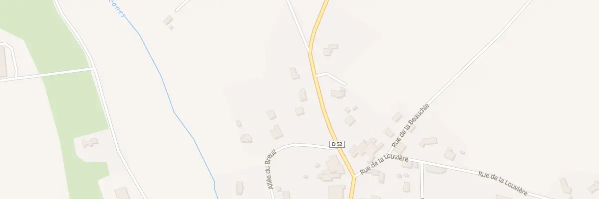 Plan du 3B Rue des Cornes Lambert à Cubry-lès-Faverney