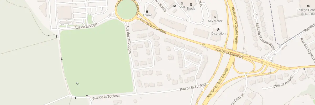 Plan du 10 All du Bassigny à Laxou