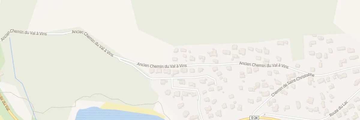 Plan du 2 Lot Les Terres Brunes à Vins-sur-Caramy