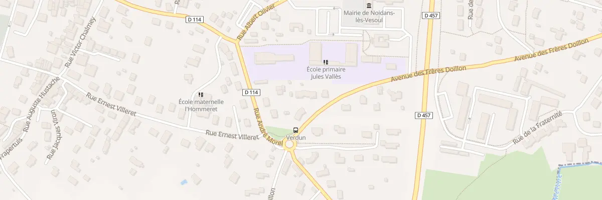 Plan du 5B Av des Frères Doillon à Noidans-lès-Vesoul