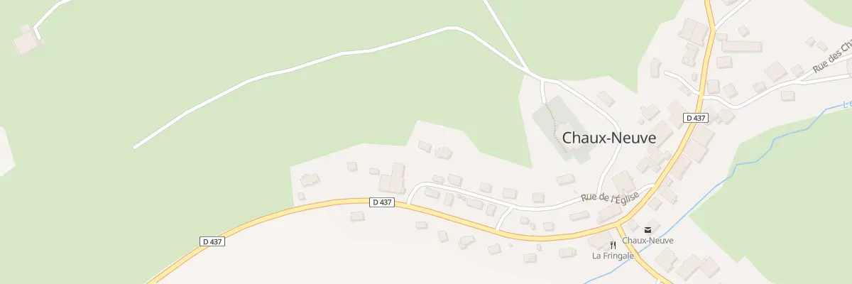 Plan du 14T Rue de l’Eglise à Pontarlier