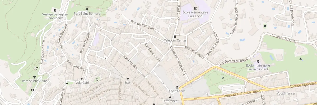 Plan du 5 Rue Saint François à Hyères