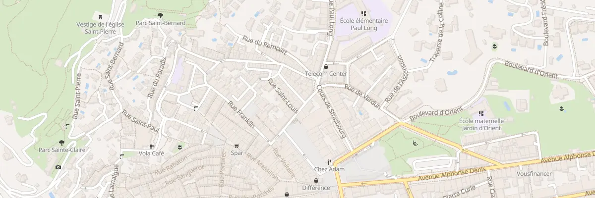 Plan du 3 Rue Saint François à Hyères