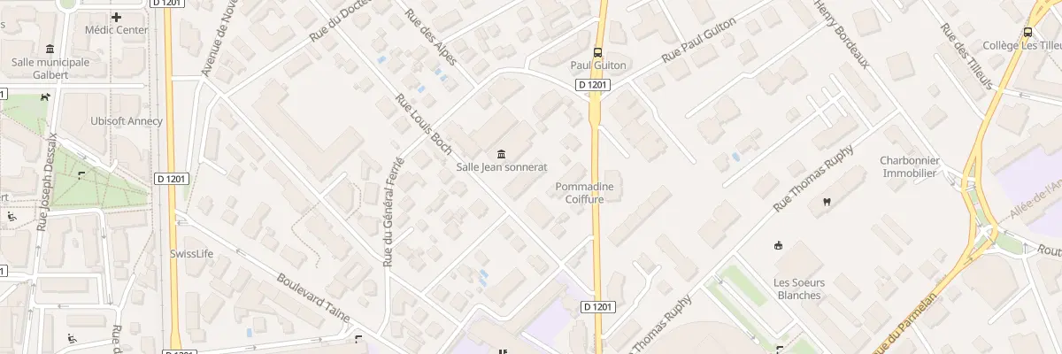 Plan du 10 Rue Louis Boch à Annecy