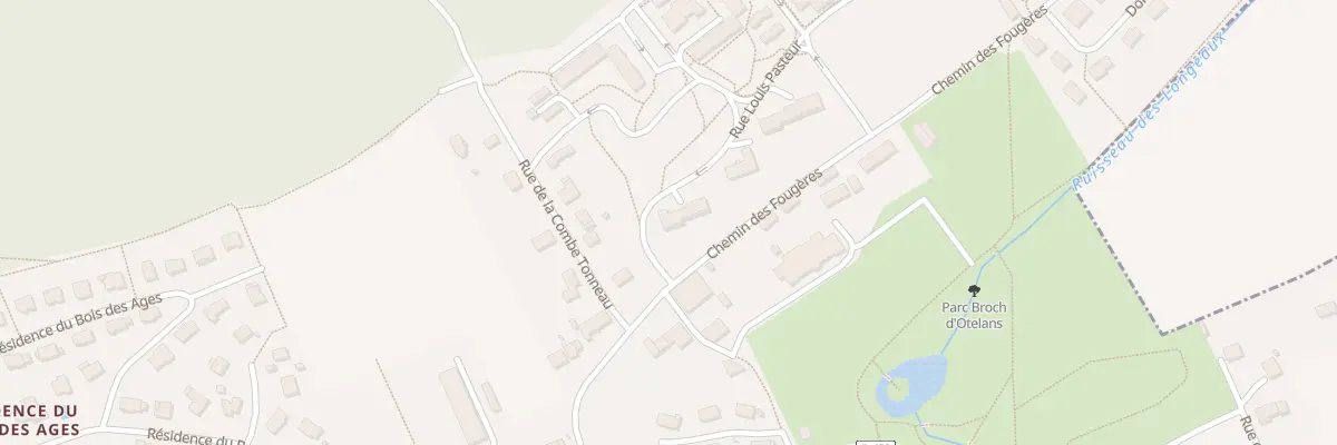Plan du 1 Rue Louis Pasteur à Novillars