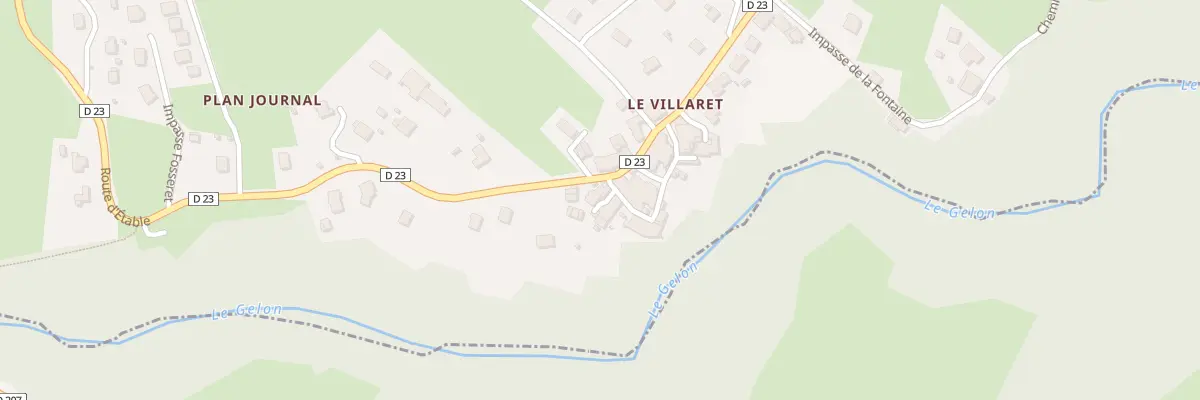 Plan du 5 Imp du Grand Charnier à Valgelon-La Rochette