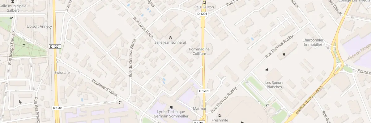 Plan du 6 Rue Louis Boch à Annecy
