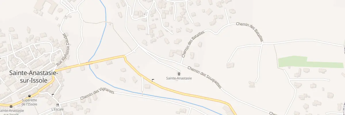 Plan du 109 Paisse à Sainte-Anastasie-sur-Issole