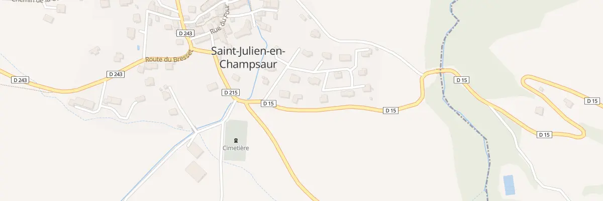 Plan du 5278 L’Horme et Pre La Roche à Saint-Julien-en-Champsaur